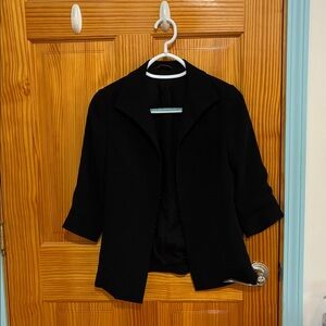 Black Blazer with 3/4 Sleeves